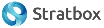 Logo of Stratbox, the remote collaboration platform for data integration in 3D Space.